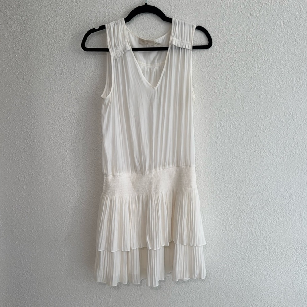 Ramy Brook white sleeveless dress medium